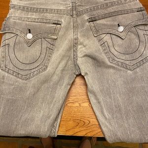 Authentic men’s true religion jeans, size 33.